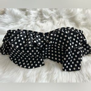Polka Dot Bikini Top